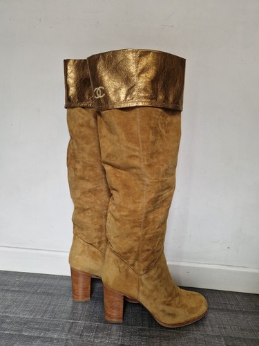 Bottes chanel talon 41 - à, t.41