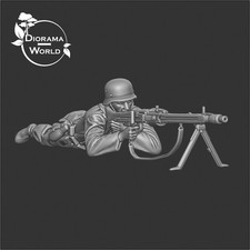 Soldatino tedesco sdraiato