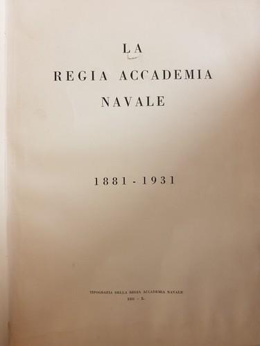 Regia accademia navale 50 - la,