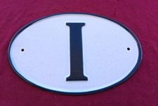 Placca metallica originale