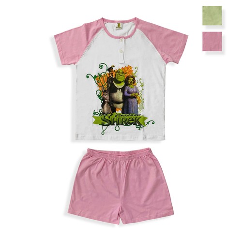 Pigiama bambina shrek shirt - pigiama, t-shirt