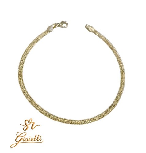 Bracciale oro giallo 19cm - bracciale,