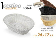 CESTINO PORTA PANE CESTA OVALE