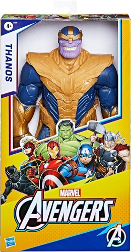 Thanos action figure deluxe - action,
