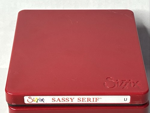 Sizzix bigz alfabeto - bigz, maiuscolo