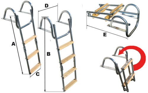 Ladder with handrail no - ladder,