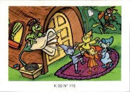 Figurina kinder cartone - figurina,