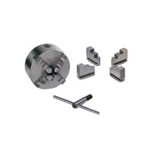 Mandrino autocentrante per tornio 4+4 griffe Ø 130mm 