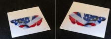 2 Adesivi Resinati Sticker 3D