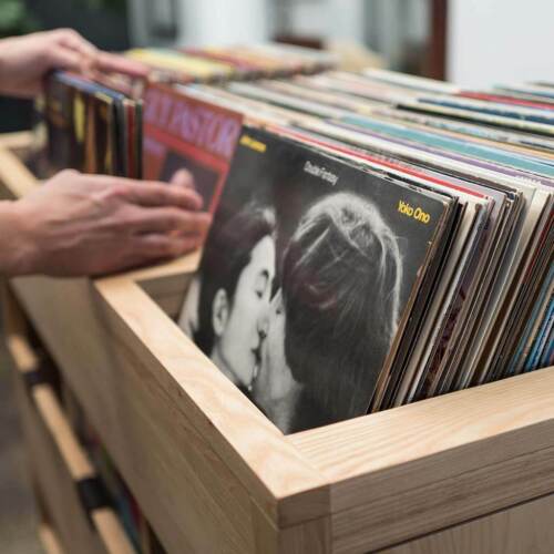 All vinyl records - records, no