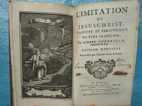 Pierre corneille l imitation - :, l'imitation