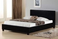 LETTO MATRIMONIALE PELLE