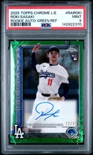 Roki Sasaki 2025 Topps Chrome