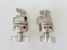 2x SELENS Heavy Duty Stainless Steel Grip Heads for C-Light Stand testa x gobo