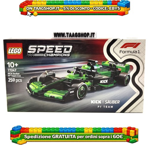 Lego 77247 kick sauber - f1, team