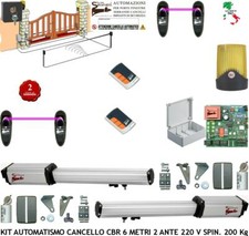 AUTOMAZIONE CANCELLO 6 MT 2