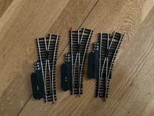 1910 ACCESSORI BINARI LIMA  – SCAMBI ELETTRICI DX - 3 PEZZI - TIPO RIVAROSSI