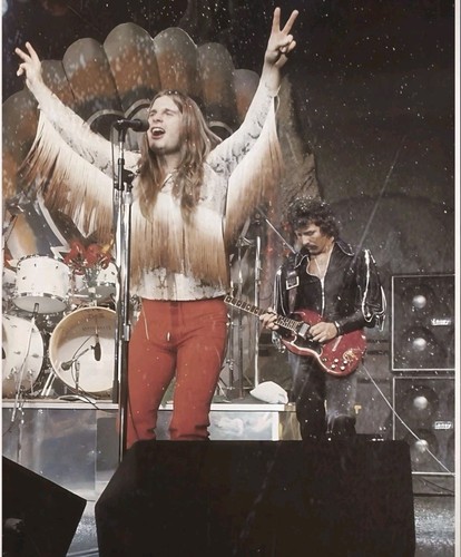 Foto epoca nera sabbath - nera,