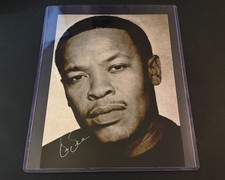 Autografo Dr. Dre su foto a