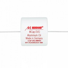 Mundorf Mcap EVO OIL Condensatore 10 uF 450V 3% per crossover filtro HI-END