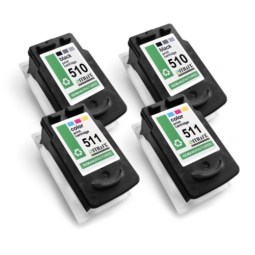Ink for canon - 4x, 2+2