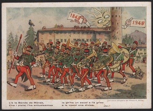 1948 cartolina del cent - ., di