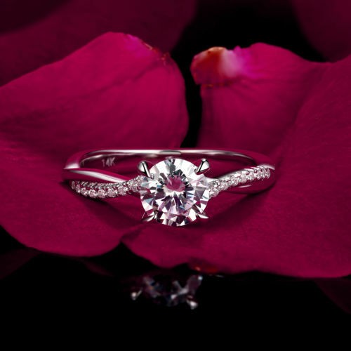 Anello fidanzamento oro - in,