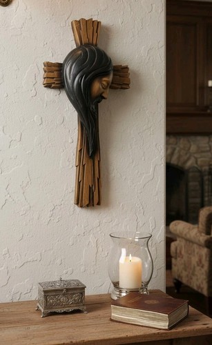 Grande crocifisso vintage - grande,