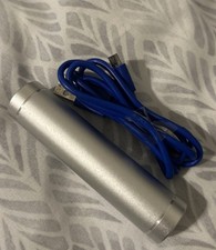 Portable Power Bank Silver USB
