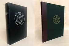 The Witches Bible leather and