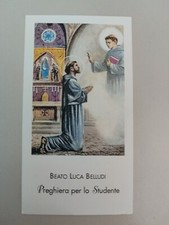 Beato Luca Belludi, Holy Card, Preghiera dello Studente, Padova