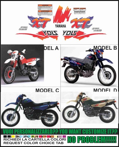 Adesivi 600 1993 1994 - xt,