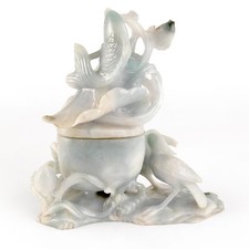 Scultura orientale in giada