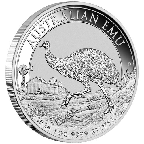 Moneta argento emu - argento, 1