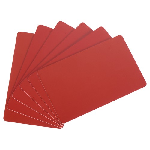 Carta pvc vuota rossa - pvc,