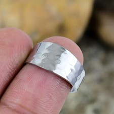 Martellato pollice anello 925 - martellato,