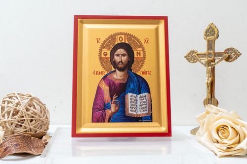 Icona ortodossa gesù cristo - gesù,