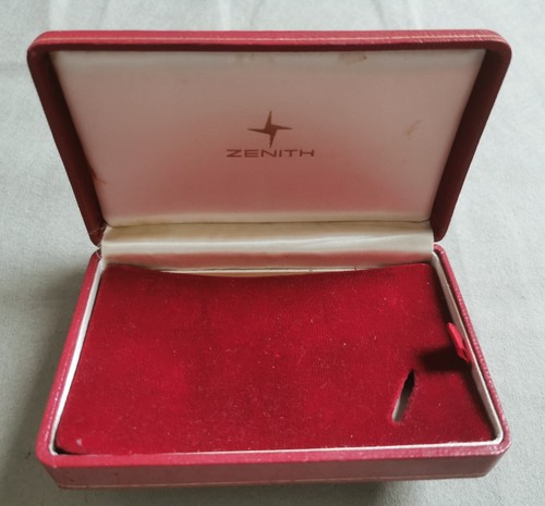 Zenith vintage watch box - vintage,