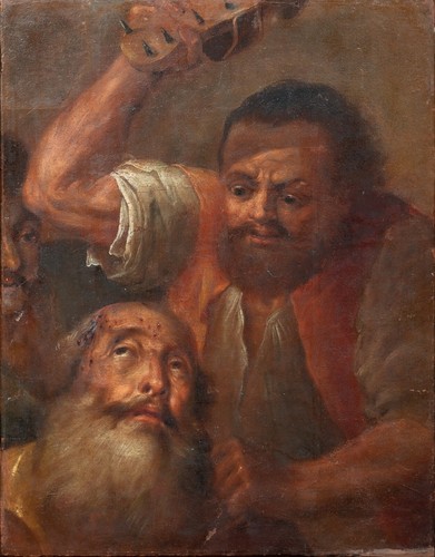 Insolito dipinto ritratto