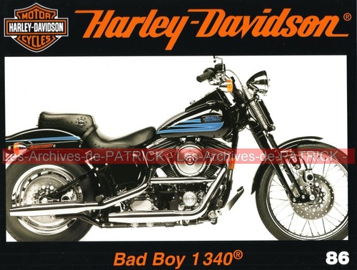 Harley davidson 1340 bad boy - davidson,