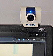 Webcam Philips SPC210NC PC FISSO PORTATILE LAPTOP COMPUTER OTTIMO STATO