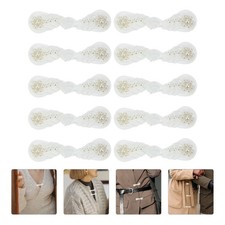  10 Pcs Bottoni Di Stoffa Per