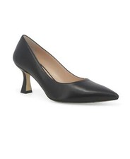 MELLUSO D160W nero scarpe donna decolletè pelle punta tacco