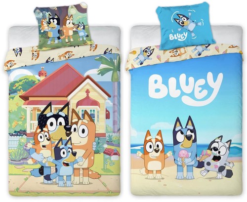 Bluey lenzuola reversibili - x,