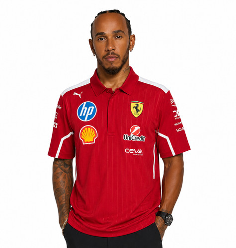 Polo lewis hamilton - ferrari, f1