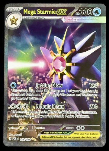 Pokemon mega starmie - mega, ex