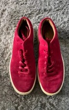 Scarpe Polo Ralph Lauren Camoscio Rosso Misura 6