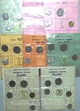 Repubblica - Lotto Serie Divisionali con Variante 50 Lire 1975 7 Uncino FDC