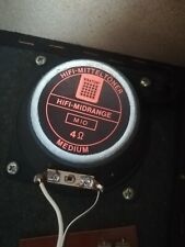 Midrange e Tweeter Visaton 2 driver (vintage)