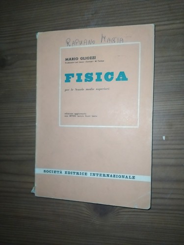 Mario gliozzi fisica per - mario, le